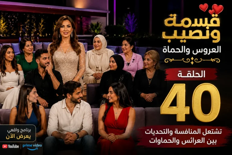 مشاهدة قسمة ونصيب العروس والحماة الحلقة 41 Qesma w Naseeb وتفاصيل الحلقة